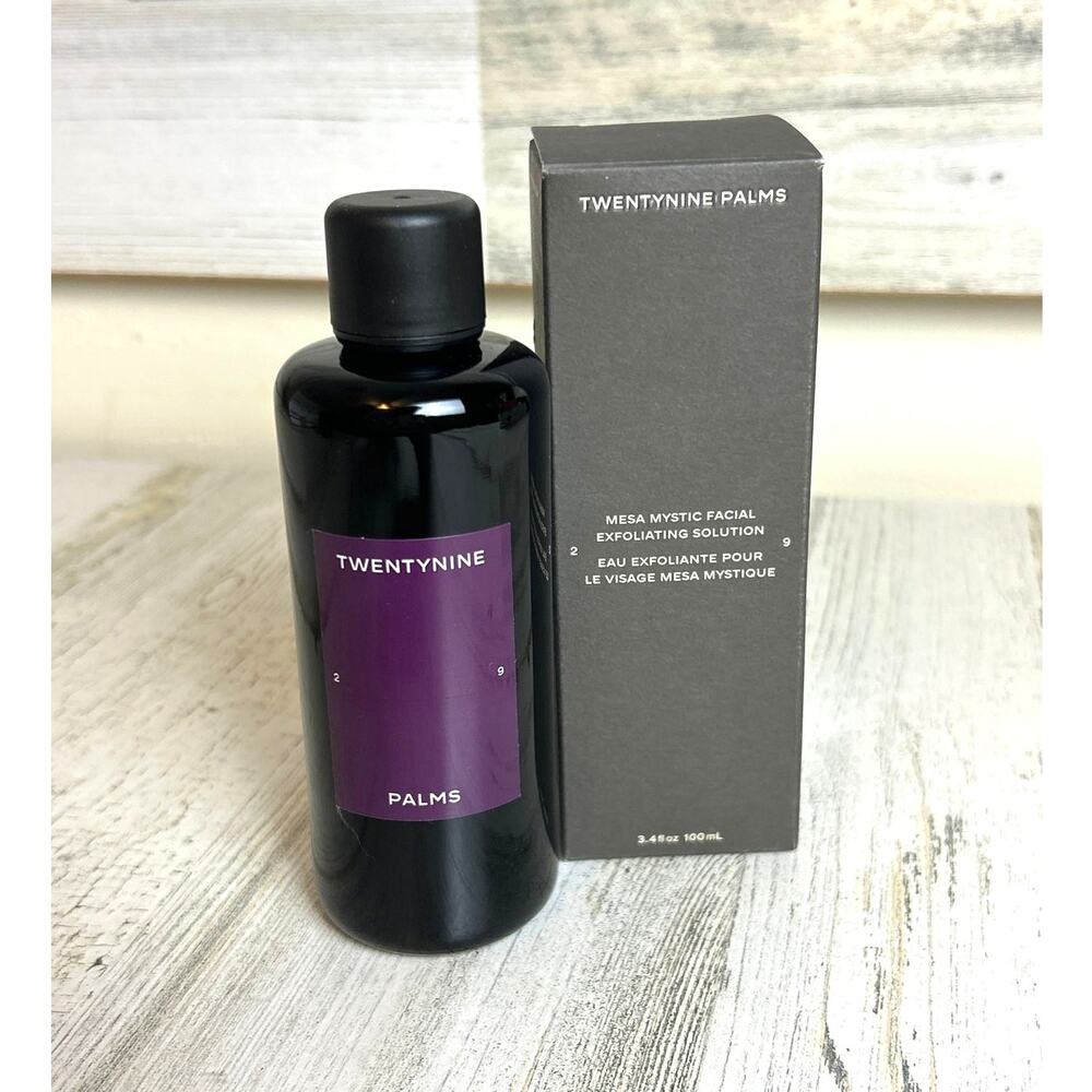 Twentynine Palms Mesa Mystic Exfoliating Solution skin care facial NEW in Box